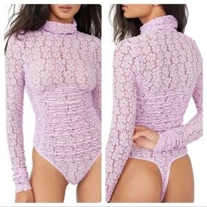 NWT Free People Day N Night Lace Bodysuit
